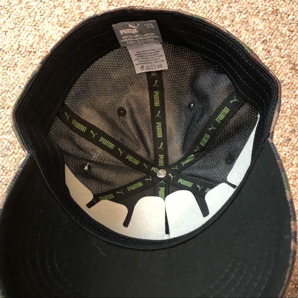 🆕 Puma Evercat Stretch Fit Camouflage Hat  L/XL - Picture 6 of 7